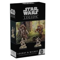 Atomic Mass Games Star Wars Legion - Rebel Alliance - Character - Logray & Wicket