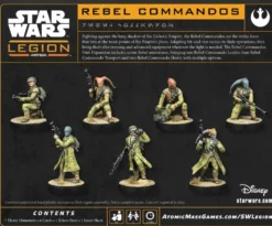 Atomic Mass Games Star Wars Legion - Rebel Alliance - Unit - Rebel Commandos