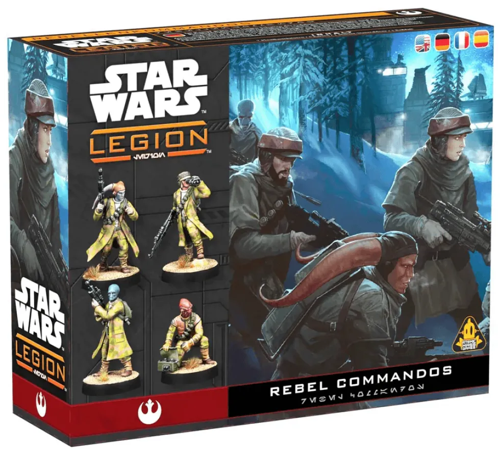 Atomic Mass Games Star Wars Legion - Rebel Alliance - Unit - Rebel Commandos