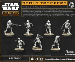 Atomic Mass Games Star Wars Legion - Galactic Empire - Unit - Scout Troopers