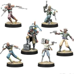 Atomic Mass Games Star Wars Legion - Mercenary Corps - Unit - Hondo Ohnaka and Weequay Pirates