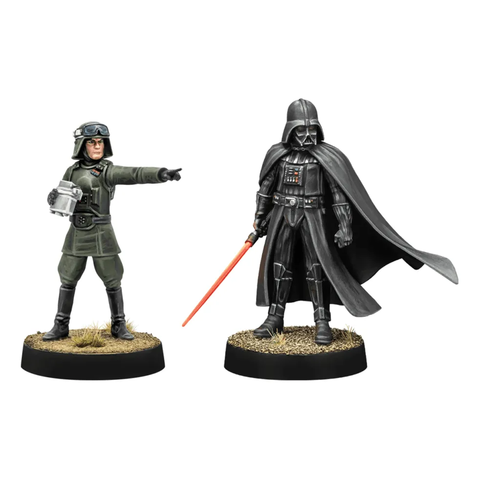 Atomic Mass Games Star Wars Legion - Galactic Empire - Character - Darth Vader & General Veers