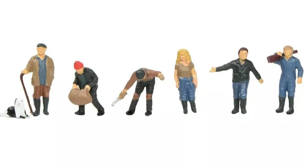 Bachmann Modern Farming Set Of 6 Figures