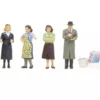 Bachmann Suburban Street Scene Set Of 6 Figures