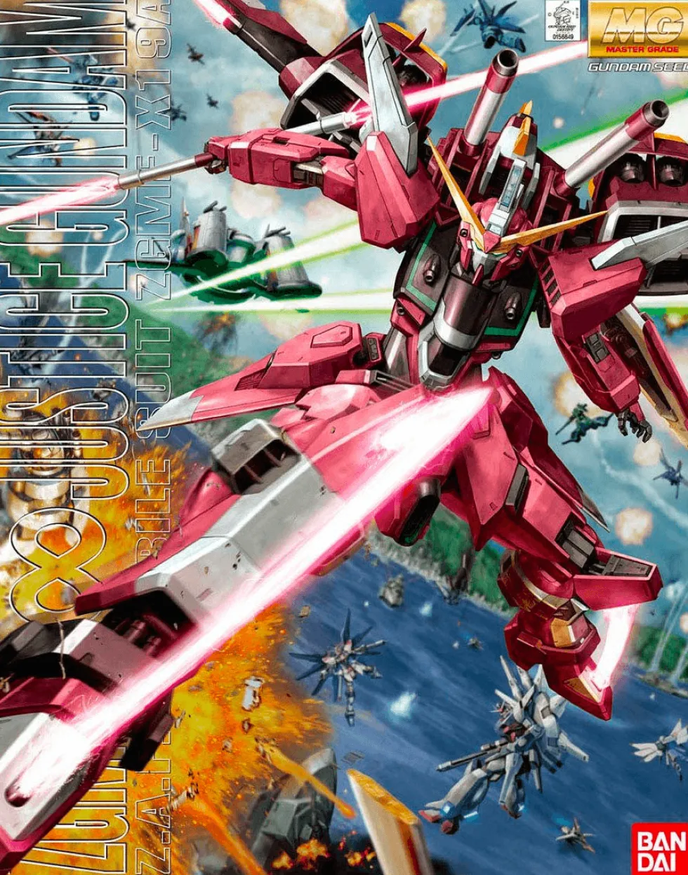 Bandai Gundam Master Grade (MG) 1/100 ZGMF-X19A Infinite Justice Gundam