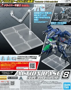 Bandai Gundam Stand - Action Base 8 - Clear