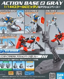 Bandai Gundam Stand - Action Base 2 - Grey