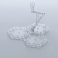 Bandai Gundam Stand - Action Base 4 - Clear