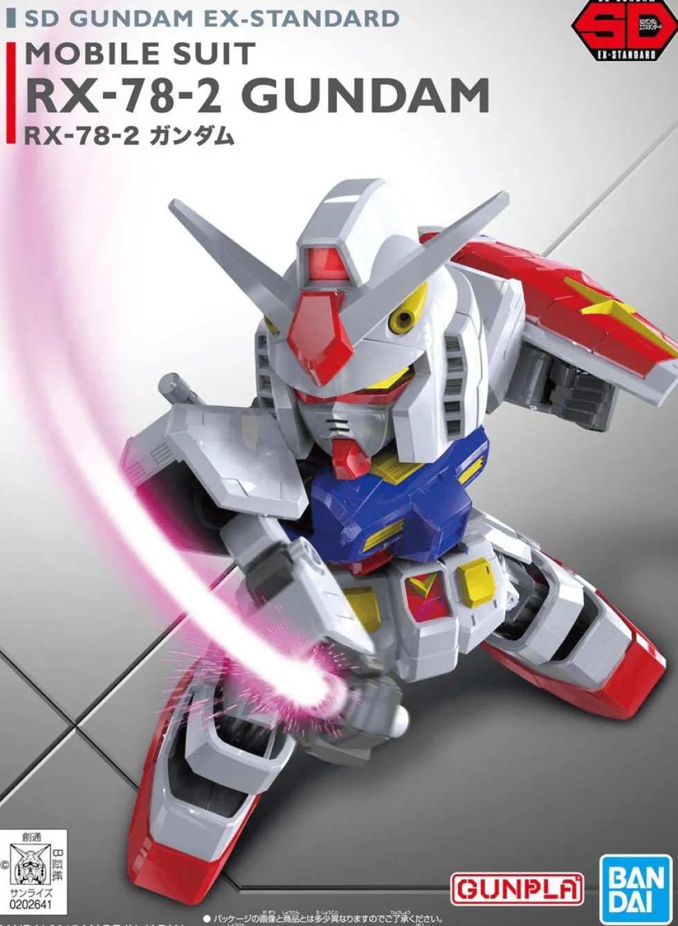 Bandai Gundam Super Deformed (SD) EX-Standard RX-78-2 Gundam