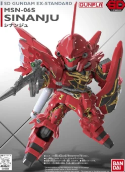 Bandai Gundam Super Deformed (SD) EX-Standard MSN-06S Sinanju