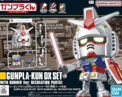 Bandai Gundam Super Deformed (SD) Gunpla-Kun DX Set (with Runner Version Recreation Parts)