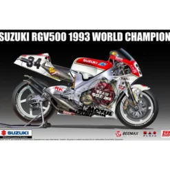 Beemax 1/12 Suzuki RGV500 1993 World Champion Moto 500 Model Kit