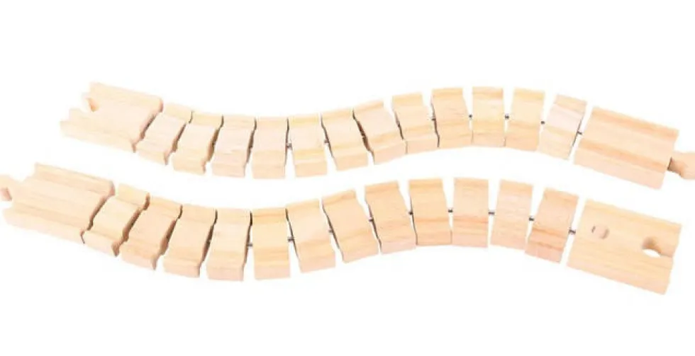 BigJigs Crazy Flexible Track x2