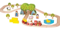 BigJigs Farm Train Set