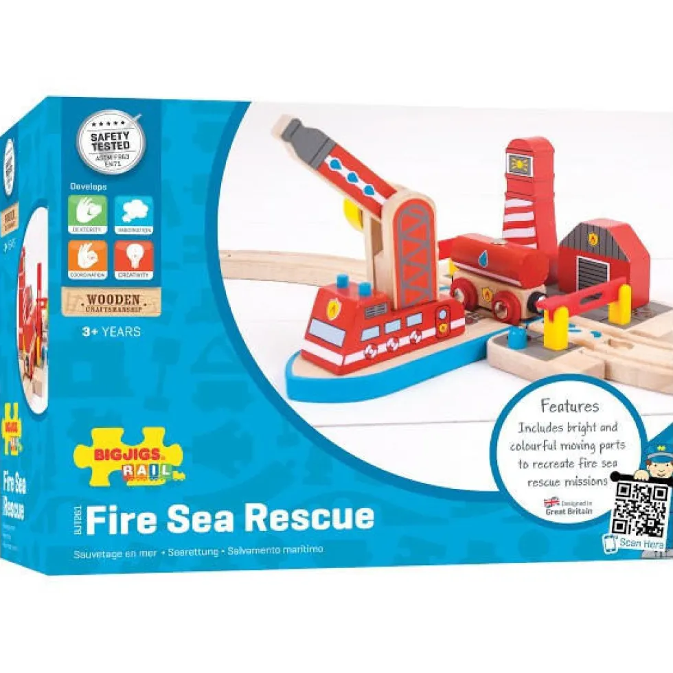BigJigs Fire Sea Rescue