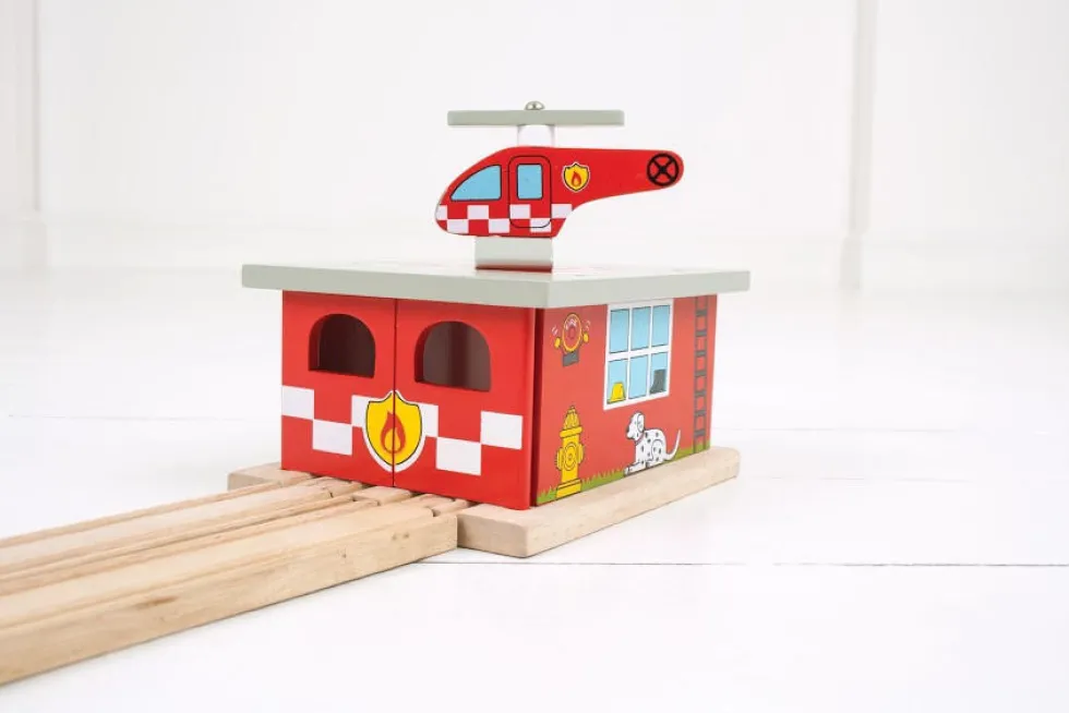 BigJigs Fire Station Shed