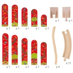 BigJigs High Level Track Expansion Pack