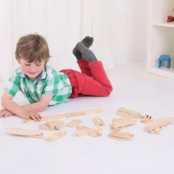 BigJigs Low Level Track Expansion Pack