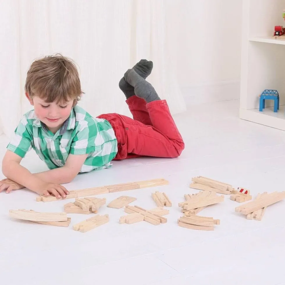 BigJigs Low Level Track Expansion Pack