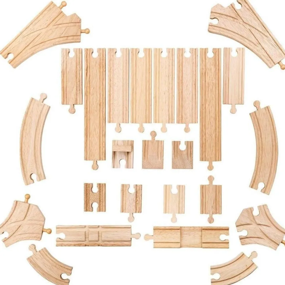 BigJigs Low Level Track Expansion Pack