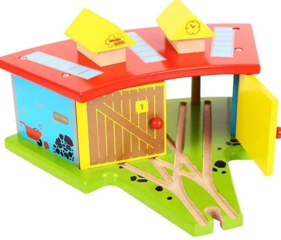 BigJigs Triple Engine Shed