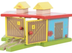 BigJigs Triple Engine Shed