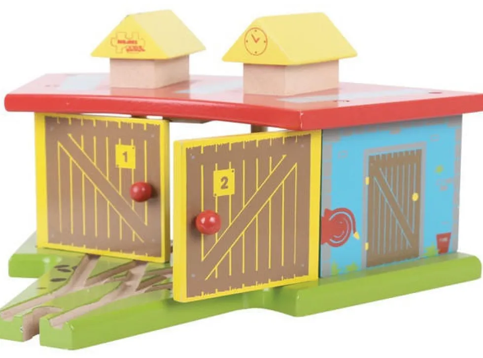 BigJigs Triple Engine Shed