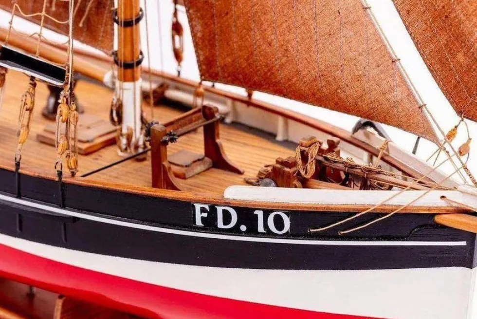 Billings Models 1/50 FD10 Arnanes Fishing Yawl Wooden Ship Kit
