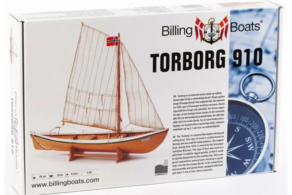 Billings Models 1/20 Torborg Wooden Ship Kit