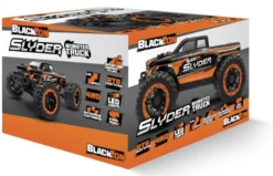Blackzon RC 1/16 Slyder MT 4WD Electric Monster Truck - Orange 2.4GHz RTR