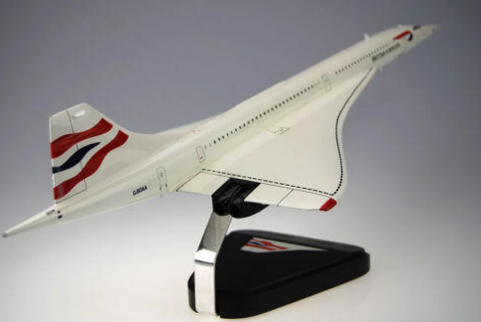 Bravo Delta Models Concorde BA Chatham Scale Model Aircraft