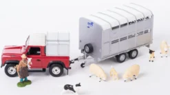 Britains 1/32 Land Rover & Sheep Trailer Set
