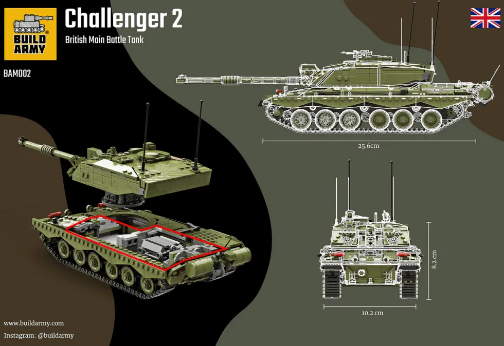 Build Army 1/33 Challenger 2 MBT