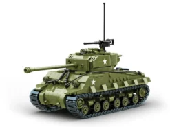 Build Army 1/33 M4A3E8 Sherman Easy Eight Medium Tank
