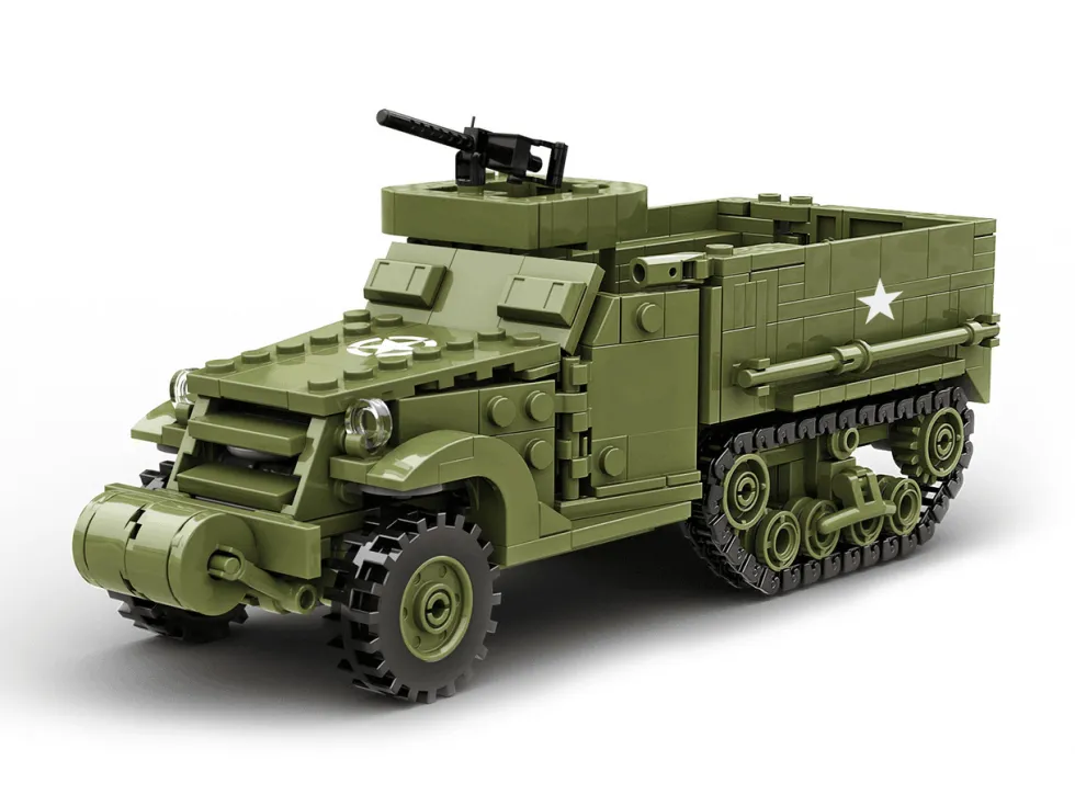 Build Army 1/33 M3A1 Half-Track