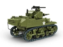Build Army 1/33 M5A1 Stuart Light Tank