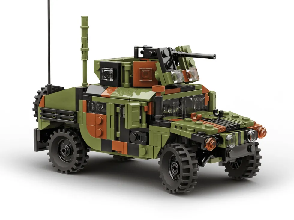 Build Army 1/33 M1151 Hummer Humvee