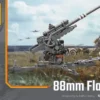 Build Army 1/35 88mm Flak 36 Artillery