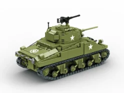 Build Army 1/33 M4 Sherman Medium Tank
