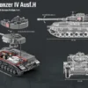Build Army 1/33 Pz.Kpfw.IV Ausf.H Medium Tank