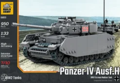 Build Army 1/33 Pz.Kpfw.IV Ausf.H Medium Tank