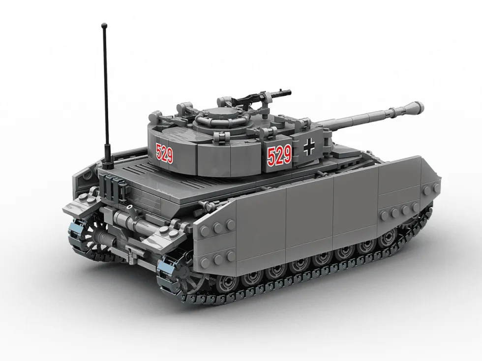 Build Army 1/33 Pz.Kpfw.IV Ausf.H Medium Tank