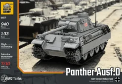Build Army 1/33 Pz.Kpfw.V Ausf.D Panther Medium Tank