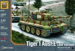 Build Army 1/33 Pz.Kpfw.VI Ausf.E Tiger Late Production Heavy Tank
