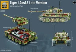 Build Army 1/33 Pz.Kpfw.VI Ausf.E Tiger Late Production Heavy Tank