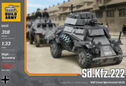 Build Army 1/33 Sd.Kfz.222 Armoured Car