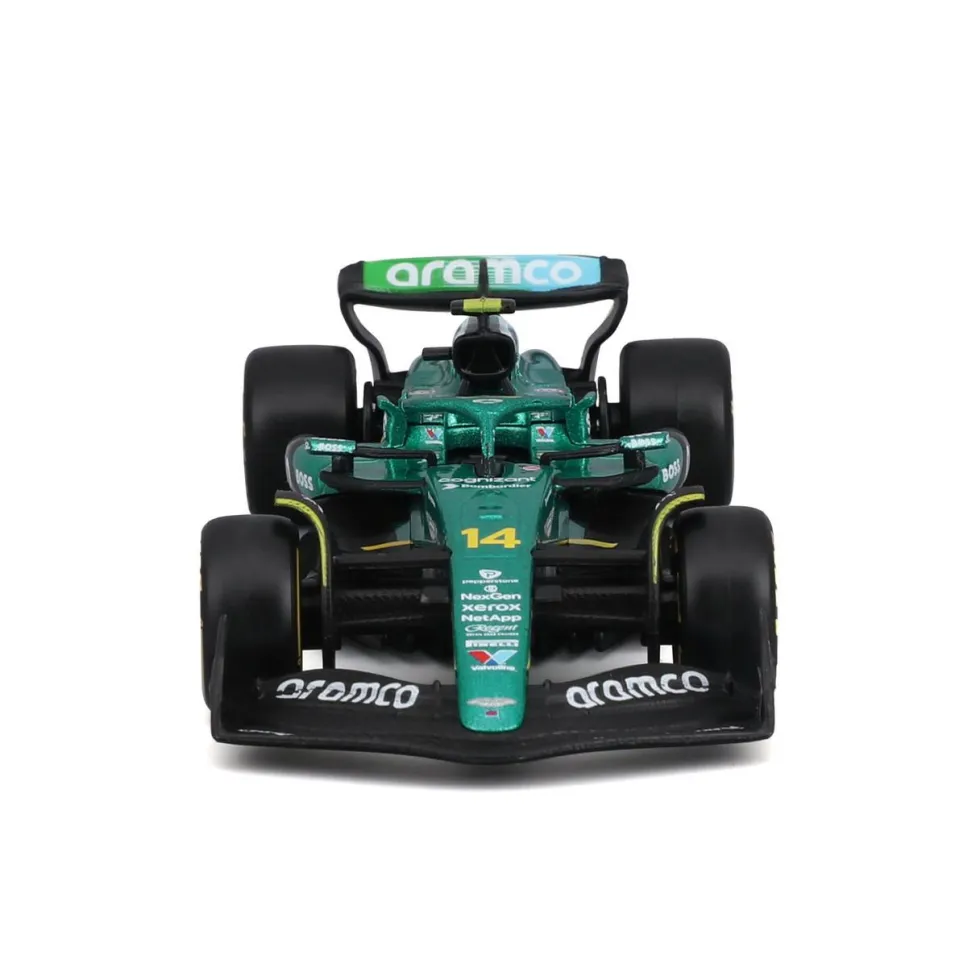 Burago 1/43 Aston Martin AMR25 F1 2025 #14 Fernando Alonso Diecast Model