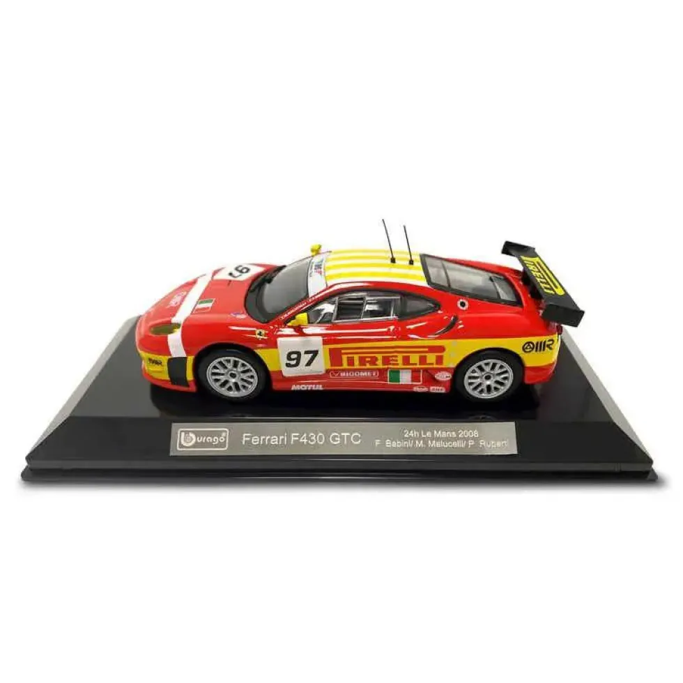 Burago 1/43 Ferrari F430 GT2 (2008) Diecast Model