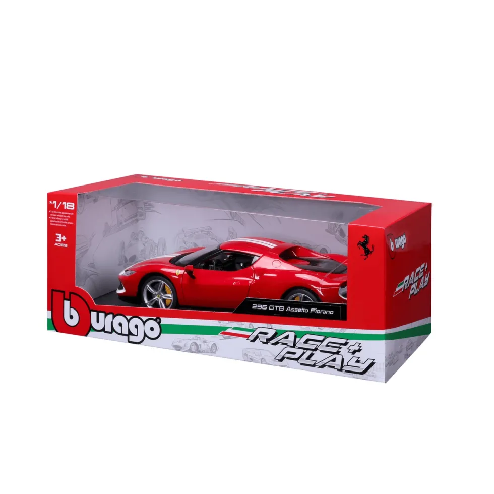 Burago 1/18 Ferrari 296 GTB Diecast Model