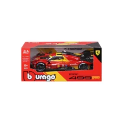Burago 1/24 Ferrari Racing 499p Le Mans Hypercar 2024 AF Corse #50 Diecast Model
